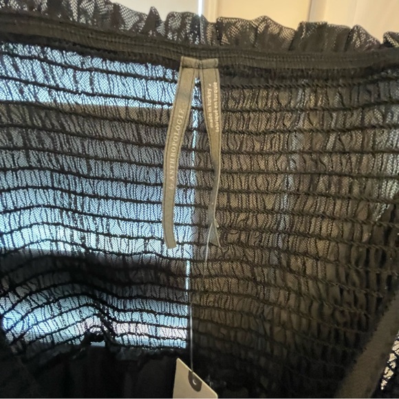 Anthropologie Black Bustier Camisole Top - Picture 4 of 5